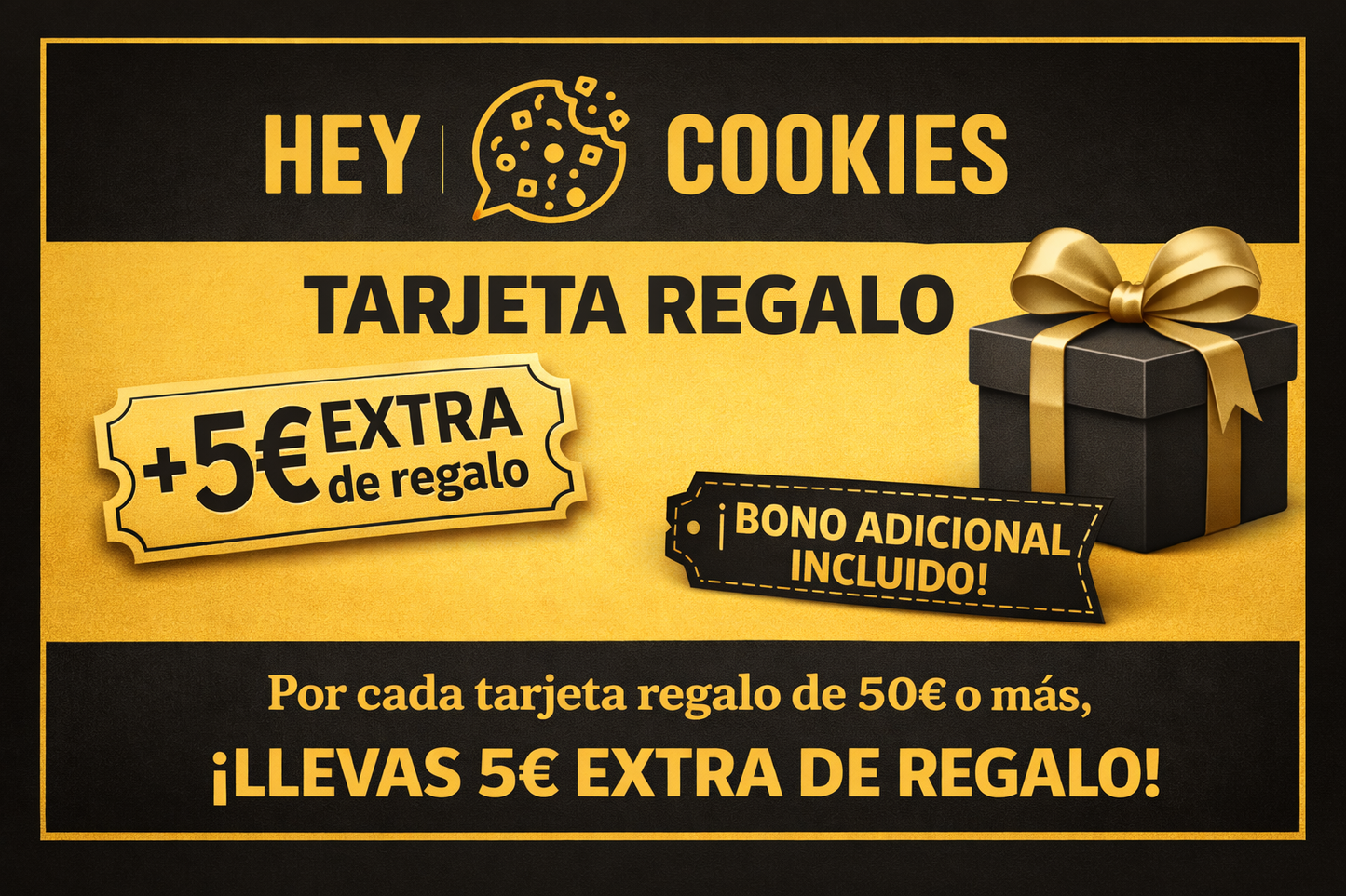 Tarjeta Regalo Hey Cookies